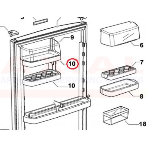 Fisher and Paykel Fridge Integration Kit 814990