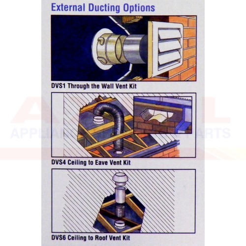 Inlet Outlet Vent Kit DVS2