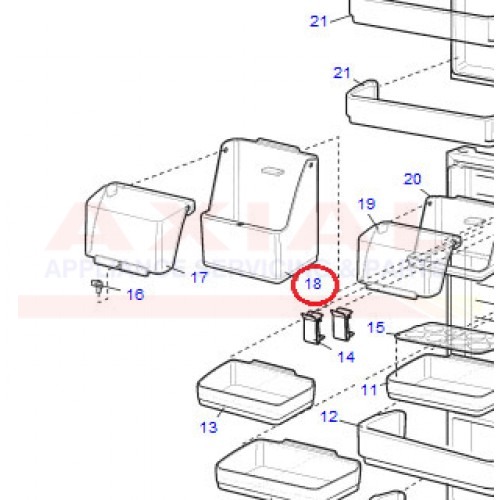 Electrolux Fridge Freezer Spare Parts