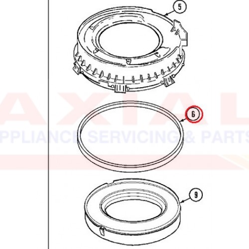 Maytag Washing Machine Tub Gasket MT22001007