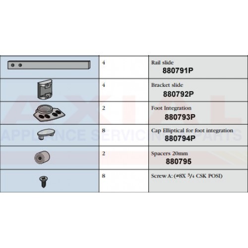 Fisher and Paykel Fridge Integration Kit 814990