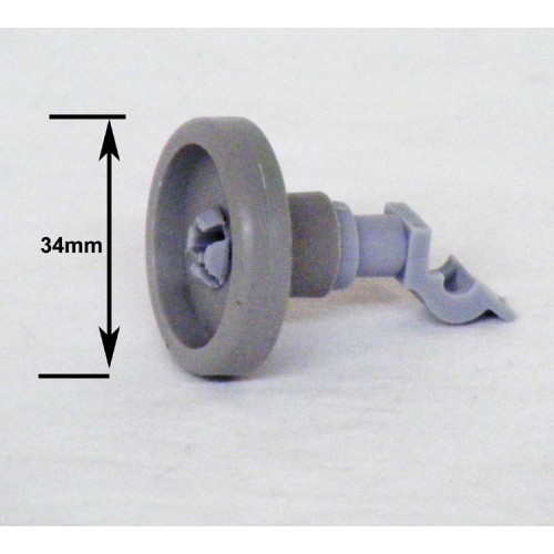Electrolux Westinghouse Dishwasher Lower Basket Wheel 0238400058