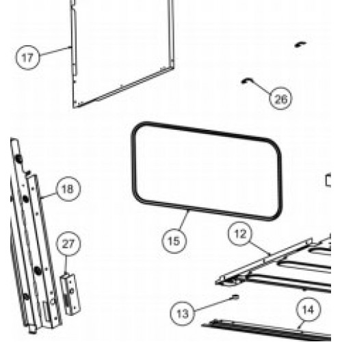 Fisher and Paykel Oven Gasket 574163