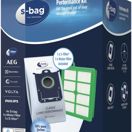 Electrolux Vacuum S-Bag and Hepa Filter Kit SRK201S USK9S