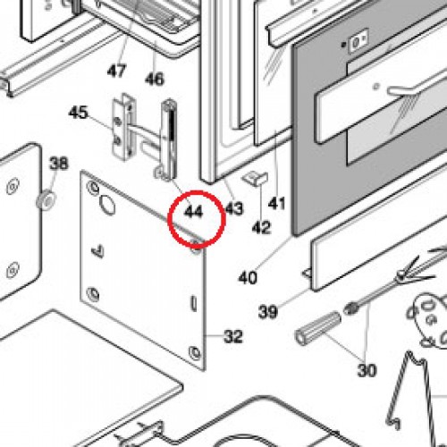 Ariston Oven Hinge A082464 C00082464