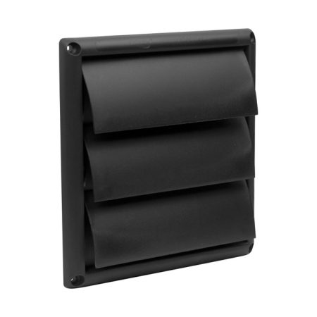 HSR6B Gravity Louvre 150MM Black Plastic