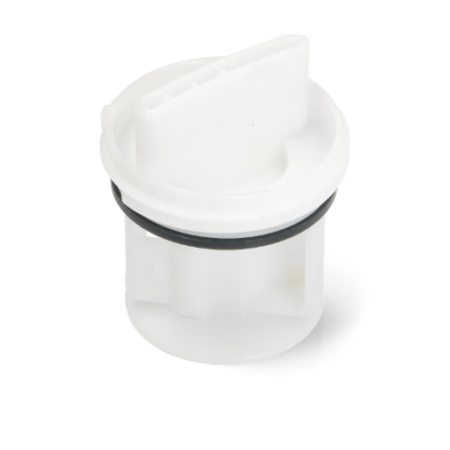 Fluff/Drain Filter White Bosch Front Load Washing Machine 00605010