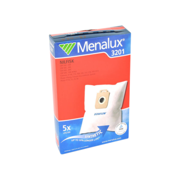 Menalux 3201 Dustbags PKT5 (P5+1F) Nilfisk GM200-500 900196185