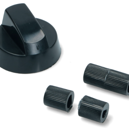 Universal Oven Knob Black With 3 Reductions AA1042