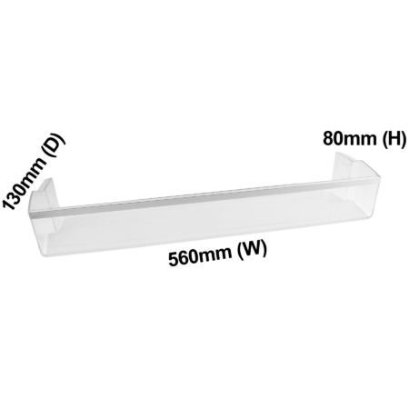 Westinghouse Electrolux Fridge Freezer Door Shelf Flat 140008047080