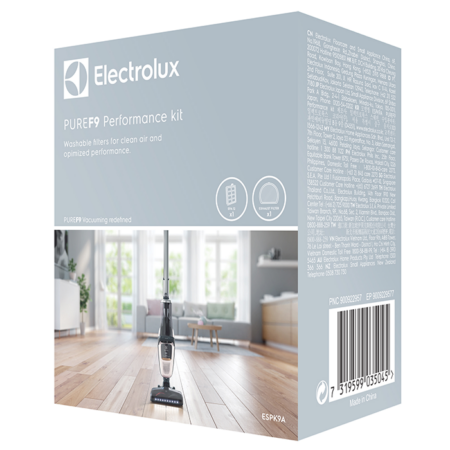 Electrolux Vacuum Pure F9 Carbon and Hepa Performance Filter Kit ESPK9 900169078