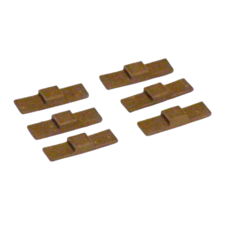 Fisher and Paykel Tumble Dryer Front Teflon Bearing Pads Kit x6 460286P