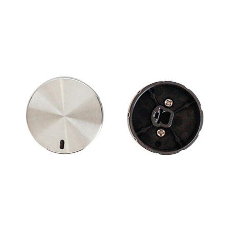 F&P Silver Oven Knobs 563282